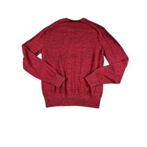 Gap Women's Burgundy Red Marled Knit Long Sleeve Sweater Size L